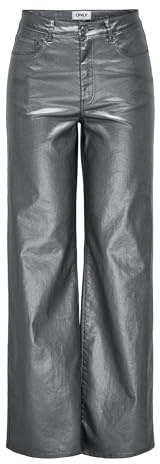 ONLY Damen Onljuicy-Viv Hw W Metal Coated Pant PNT