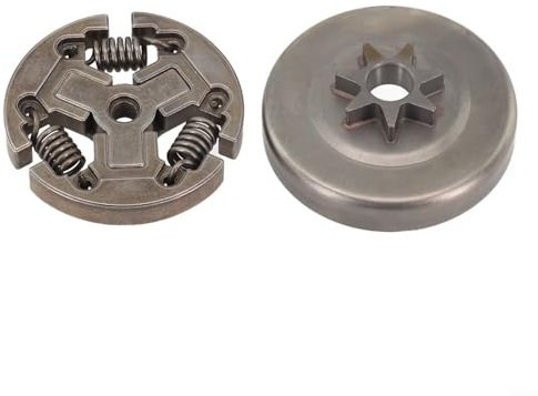 Homeponnew Kit de tambour d'embrayage de 3/8 7T pour tronçonneuse CS-370 CS-400 CS-440 CS-450 CS-400F CS-370F CS-4200ES CS-420ES Pièce de rechange A056000180