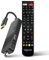 Hd-line Decodificador digital terrestre DVB-T2 2024, Full HD 1080P Decodificador, mando a distancia Bluetooth, oculto detrás de la TV, pantalla digital, H265 HEVC Main 10 bits, mando a distancia 2 en