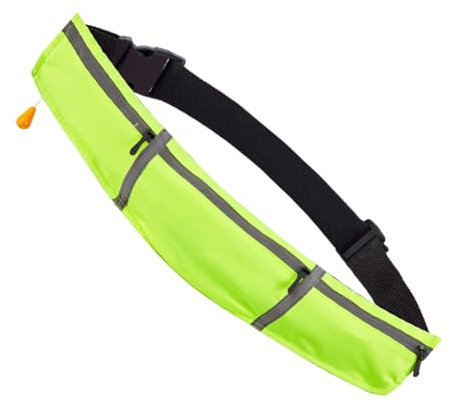 Schwimmgürtel - Tragbare Lebensader Mit 150N Auftrieb, Selbstinflant -Reflexionsgürtel | Sicherheitsausrüstung Zum Angeln, Tauche Anpassungsfähigen Druckeinstelln, Schwimmen Und Außenwassersportarten