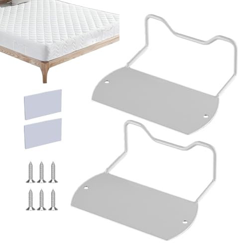 2 Stück Matratzenhalter Gegen Verrutschen Rutschfester Matratzenstopper Matratzenbügel Stopper Für Bettrahmen Matratzenrutschstopper Für Bettrahmen Metall Matratzenhalter Für Massivholzbetten