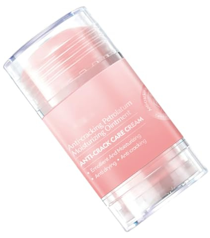 Urea Fußcreme für Trockene, Rissige Füße, Sanfte Pflege | Feuchtigkeitsspendend, nicht Fettend, für Sensible Haut an Füßen und Händen, Rosa Creme
