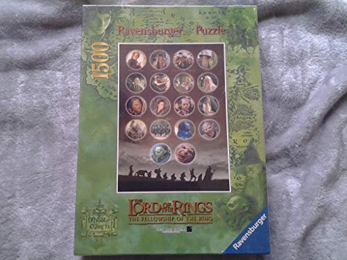 Ravensburger 16314 - Herr der Ringe. Die Stars aus Die Gefährten, Puzzle 1500 Teile