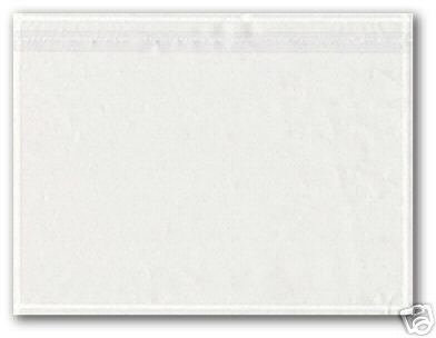 250 Dokumententaschen DIN C6 transparent selbstklebend