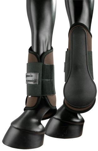PFIFF 100812 PFIFFsoft Gamaschen mit festem Löffel, hinten, schwarz M