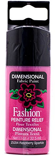 Mod Podge Fashion Fabrics-Colours-Bright Raspberry, Synthetic Material, Pink, 11.5 x 3.3 x 2 cm