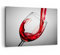 ARTTOR Wandbilder Dekoration Wohnzimmer Trinken glas wein Bilder auf Leinwand 120x80cm Leinwandbild Schlafzimmer Küche Deko Wand Kunstdruck Art Groß XXL Wanddeko Bild Wall Decor Canvas AA120x80-2258