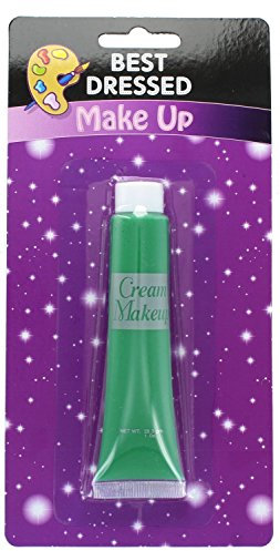Halloween Crema Maquillaje Pintura De Cara Y Cuerpo 28,5 Ml Para Henbrandt - Verde