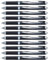 Pentel BLP77-CX EnerGel Xm Dokument mit Druckmechanik Wasserfeste, 12 Stück, blau
