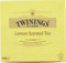 TWININGS LEMON SCENTED TEA Tè NERO PROFUMO LIMONE 50 BUSTINE 100GR