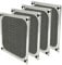 140mm PC Computer Case Fan Dust Filter Grills Dustproof Case Cover with Screws, Aluminum Frame Ultra Fine Stainelss Steel Mesh, Silver Color - 4 Pack