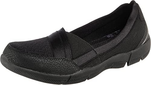 Skechers Women's Be-lux - Daylights Mary Janes,Black Black Mesh Durabuck Trim Bbk,6 UK