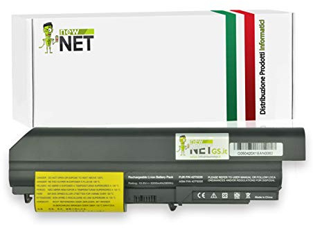 New Net - 5200mAh Akku kompatibel mit Lenovo ThinkPad R61 7744 R61 7751 R61 7753 R61 7754 R61 7755 R61i 7732 R61i 7742 T400 Series T400 2764 T400 7417 T61 7664 T61 7665