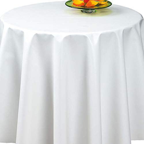 Melody weiße wachstischdecke 260 x 140 cm eckig Uni Weiss #1000-00