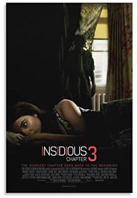 Filmposter, Motiv: Insidious Chapter, Leinwand-Kunst, Poster und Wandkunst, modernes Familienschlafzimmerdekor, Poster, 40 x 60 cm