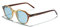 D.Franklin - Lunettes de soleil unisexes avec verres de protection UV - Modèle ultra-light-s-round