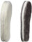 CCSOFTIME 2 Paar Lammfell Einlegesohlen Winter Warm Einlagen für Damen und Herren,Echte Lammfellsohlen Dicke Schafwolle Schuheinlagen für Arbeitsschuhe und Stiefel,Weiß Grau 40EU