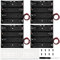 4 PCS 18650 Battery Holder, KUOQIY 4 x 3.7V Battery Holder Case with Wire Leads, with 2 PCS Plastic Battery Storage Box & Screwdrivers & Screws