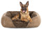 Heymamba Extra Large Dog Bed 90×65×23cm Large XL Dog Bed, Washable Pet Bed Brown with 2Kg Thick Cotton to Prevent Bone Diseases, Waterproof Fluff Dog Sofa Bed XXL for Doberman, German Shepherds