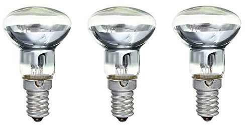 Sujurio Lava Lampe E14 R39 30W Strahler Schraube in GlüHbirne Klarer Spot GlüHbirnen Lava GlüHlampe 3 StüCke