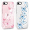 Foonary 2 Pack Clear Print Phone Case for iPhone X/XS 5.8,Slim Soft TPU Silicone with Butterfly Design Aesthetics Transparent Pattern Cases,Shockproof Bumper Protector Cover for iPhone X Girls