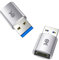 Cable Matters USB-C Adapter, 10G, umkehrbarer Anschluss, Schnelles Laden und Hochgeschwindigkeits-Datenübertragung für iPhone 16, iPad Pro, Galaxy S23