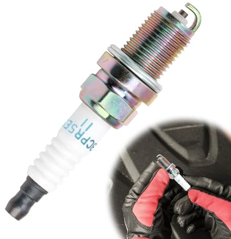 Spark Plug BCPR5ES-11 Universal 14mm Thread Diameter 19mm Thread Length Car Spark Plug Compatible with Toyota Honda Lexus BMW for OE088 Q16PR-U11 F000KE0P14 Automobiles Lawn Mower Engines