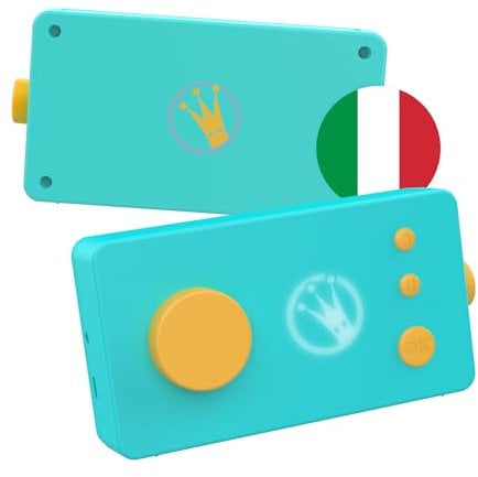 lunii - La Fabbrica delle Storie - Raccontastorie interattivo per Bambini dai 3 agli 8 Anni - Alternativa agli schermi - in Italiano