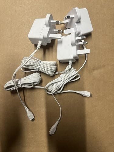 (3 X) UK 5V 1mA Main Plug 3 pin Micro USB wall Charger Plug/Mains Wall Charging Power Supply Cable Compatible with JBL Charge 2, Xtreme, Flip 2, Go, Creative MuVo mini, Anker SoundCore, Ultra Pocket