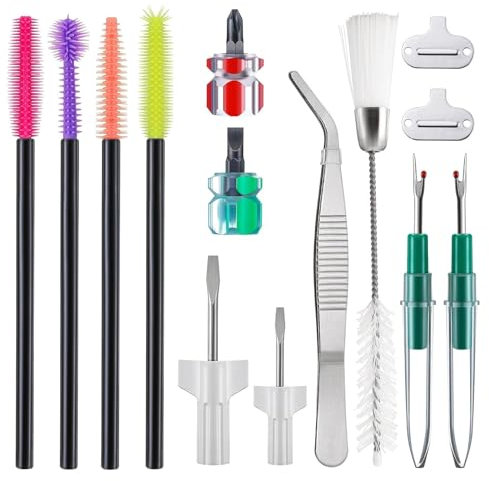 Nähzubehör für Zuhause, Wartung von Nähmaschinen, Reinigungs-Set, Nähbegeisterte Werkzeuge mit 14 cm für Heimnähbegeisterte, Bekleidungsstudios