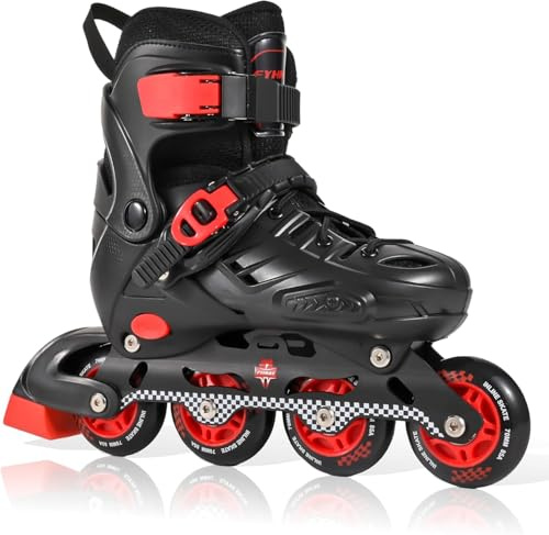 DUZSKJ Verstellbare Kinder Inliner Inline Skates für Jungen und Mädchen
