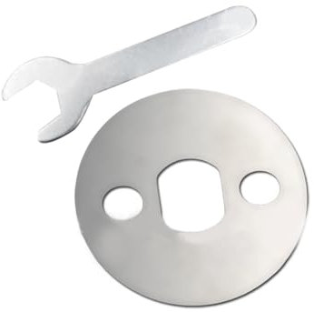 JDNH Stainless Steel Coffee Grinder Shims Grinding Plate Inserts for V1 Coffee Machines Enhancing Taste