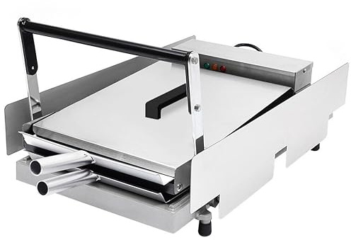 2000 Watt Brötchen-Toaster, Burger-Grill, Doppel-Burger-Grill, Kontaktgrill, Brötchen-Toaster, Sandwich-Maker für Bäckereien, Restaurants, Kioske, Cafeterien