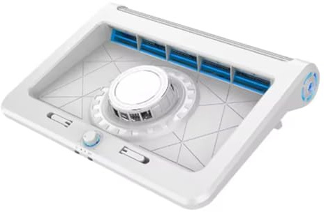 Suoumwa Radiateur pour Ordinateur Portable à Semi-Conducteurs, Radiateur pour Ordinateur Portable, Ventilateur de Refroidissement pour Ordinateur Portable