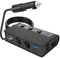 SHINEOFI 180W Adaptateur Allume Ports avec USB Chargeur de Intelligent avec Protection et Indicateur de Tension