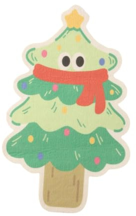 FewNvWa Tiragraffi per Albero di Natale, Tappeto da Arrampicata, Giocattolo con Artigli, Divano, Tappetino Tiragraffi per Gatti