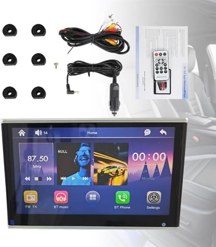 Car Headrest TV, Rear Seat Monitor, 11.6 Inch Car TV with Touch Screen, Full HD 1080p Monitor, Ambient Light Car Monitor for Kids(11.6in)