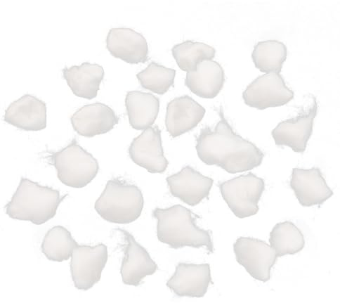 HEATSHAKING Nagelgel Reinigungswatte zu Hause und Studio 300 Stück Weiße Baumwoll mit Fusselfreiem Material und Angenehmer Oberfläche für Einfache Gel Nagellackentfernung