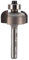 Whiteside Router Bits 1800 Cove Bit with 1/4-Inch Radius, 1-Inch Large Diameter 1/2-Inch Cutting Length