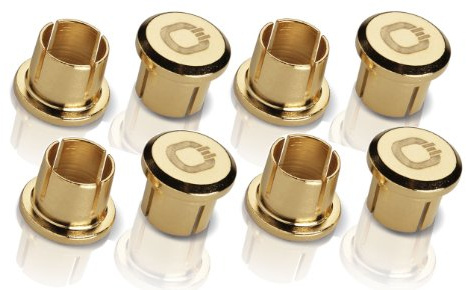 OEHLBACH XXL Cinch Caps/Schutzkappen für Cinch-Anschlüsse, 8 Stück