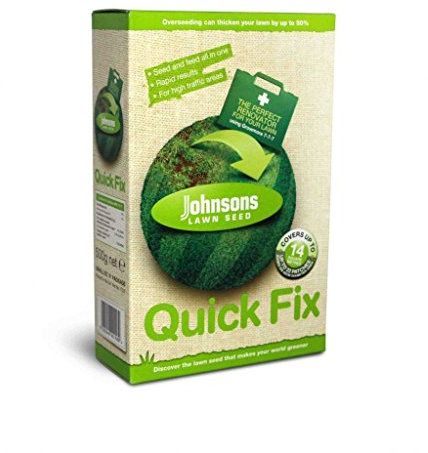 Decco Ltd Johnsons 611103 500g Quick Fix Lawn Seed
