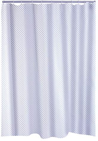 RIDDER Duschvorhang Textil Square weiß 180x200 cm