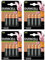 4 X Duracell AA 1300mAh 1.2V NiMH Pre-Charged Rechargeable Batteries HR6