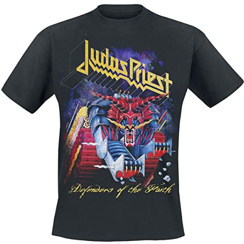 Judas Priest Men's Defender of Faith Short Sleeve T-Shirt