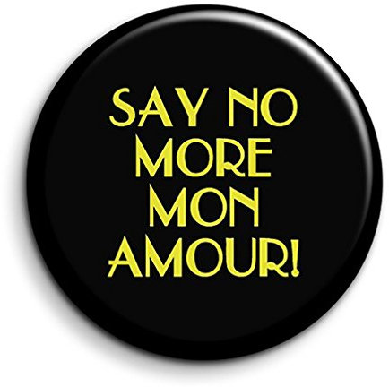 Empire Records Mon Amour Quote Fridge Magnet - Novelty Memo Board Noticeboard Magnet - Cult Film Quote - Rex Manning Song Lyrics - Cute Mini Magnet - 90's Movies Memorabilia - Stocking Filler - Secret Santa