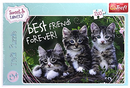 Trefl 13215 - Puzzle Katzenliebe 260 Teile