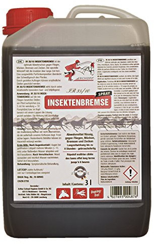Schopf IR35/10 Insektenbremse 3 L Kanister l Abwehrmittel gegen Fliegen, Mücken und Bremsen
