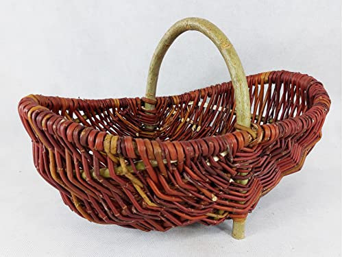 GartenKorb aus Weide - Natürliche Weidenfarbe (62 cm)
