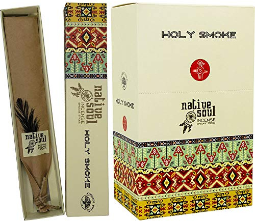 Kheops International Green Tree Incense 15 gr (Holy Smoke), Pack of 12