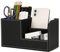 GORESE Desk Organizer - Office Pencil Holder Organizer Desktop Desk Accessories Office Supplies Organization Decor (Black)